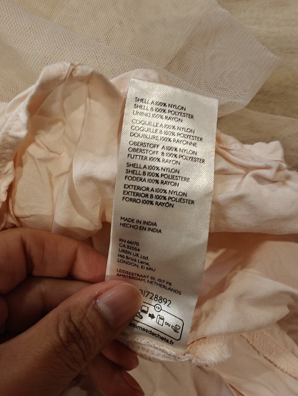 Anthropologie Pernille Rosenkilde Strapless Colorblock Tulle Dress - Picture 8 of 12
